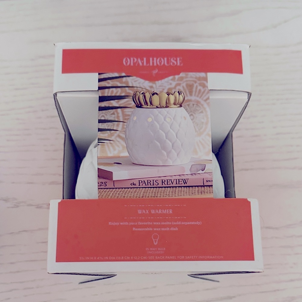 Opalhouse White and Gold Pineapple Wax Warmer